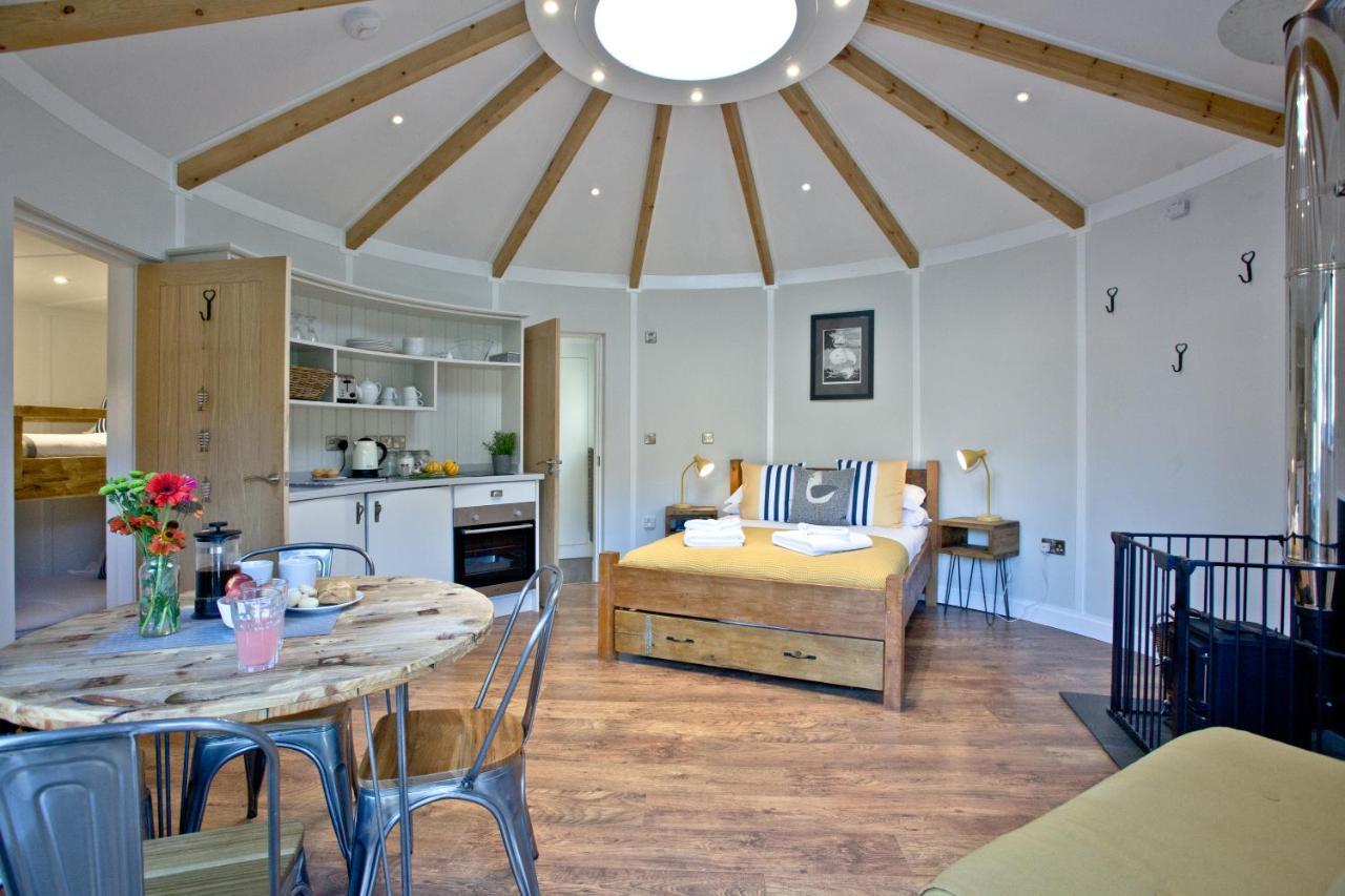 East Thorne Glamping Villa Bude Exterior foto